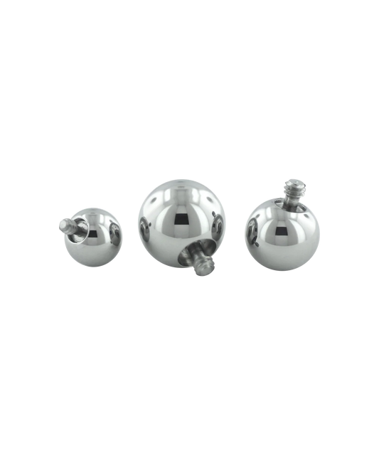 Titanium Threaded Bead