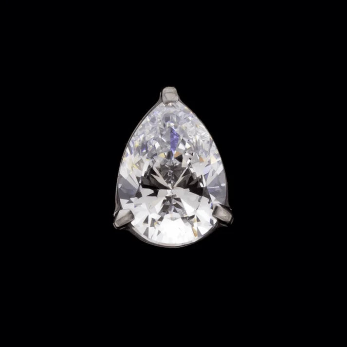 Pear Prong Set Gem